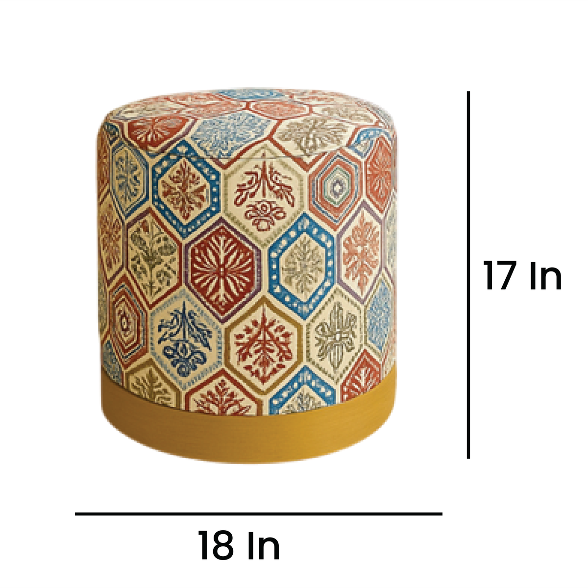 CloudPop Velvet Pouf