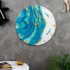 Neptune Resin Wall Clock