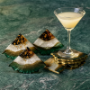 Olive Handmade Resin Coasters Set Of Six